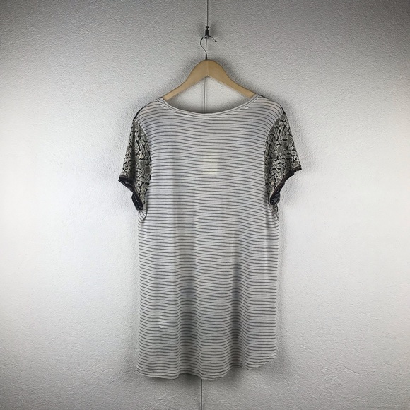 SOLD l Exotic Elephant Floral Striped Shirt - Picture 6 of 9